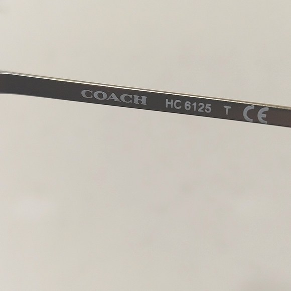 Coach Sunglasses With RX Lenses Spotty Tortoise Frame With Case - Picture 6 of 11
